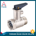 TMOK 1/2'' Brass safety valve with black plastic handle for water boiler brass air relief valve pressure reduce valve